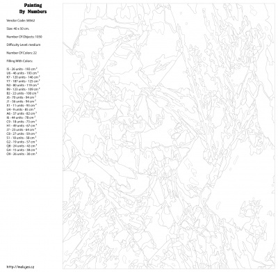 Картина по номерам, 40 x 50, KTMK-58562