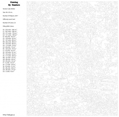 Картина по номерам, 40 x 50, KTMK-80362