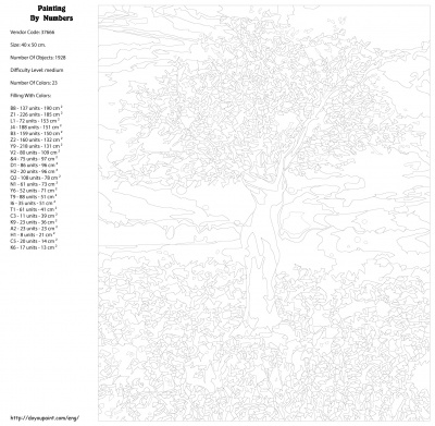 Картина по номерам, 40 x 50, KTMK-37666