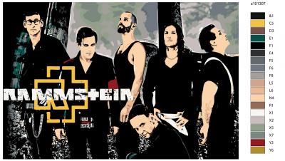 Картина по номерам, 60 x 90, z101307