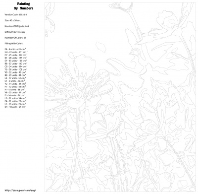 Картина по номерам, 40 x 50, KTMK-69536-2