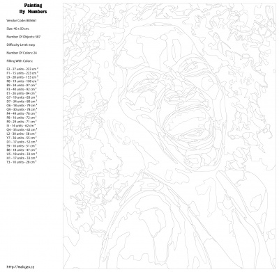 Картина по номерам, 40 x 50, KTMK-885661