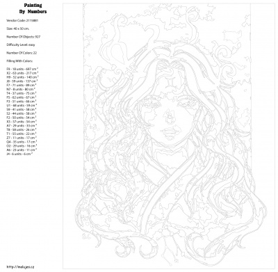 Картина по номерам, 40 x 50, KTMK-2115881