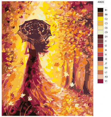 Картина по номерам, 48 x 60, KTMK-49820