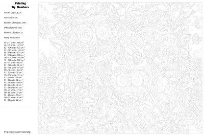Картина по номерам, 40 x 50, KTMK-26275