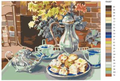 Картина по номерам, 80 x 100, RA067