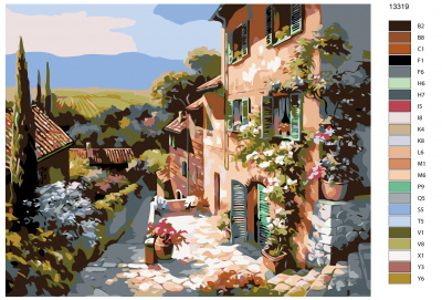 Картина по номерам, 72 x 90, KTMK-13319