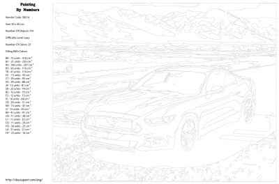 Картина по номерам, 40 x 50, KTMK-38514