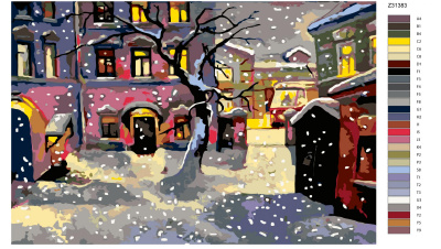 Картина по номерам, 80 x 120, Z31383