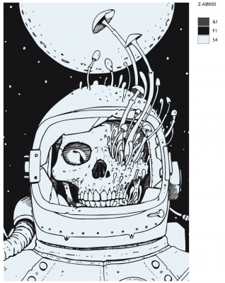 Картина по номерам, 40 x 60, Z-AB650