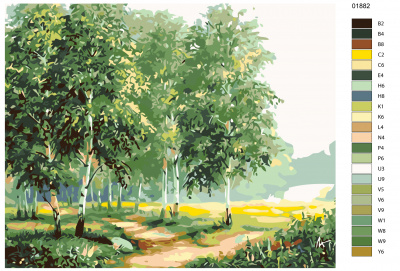 Картина по номерам, 60 x 75, KTMK-01882