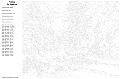 Картина по номерам, 40 x 50, KTMK-00504