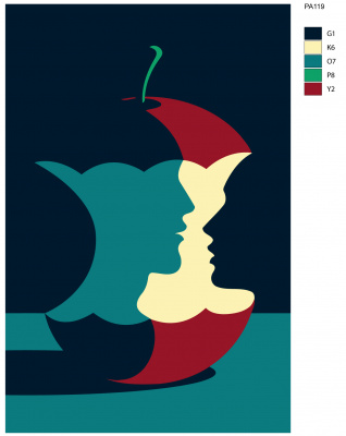 Картина по номерам, 100 x 150, PA119