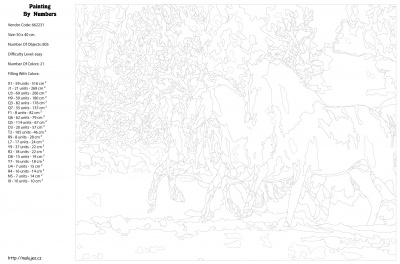 Картина по номерам, 40 x 50, KTMK-662231
